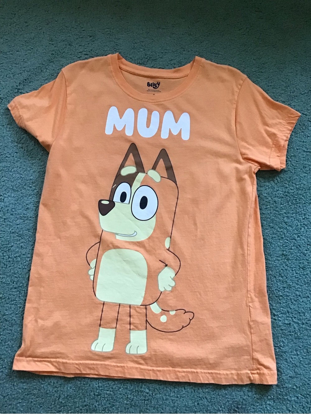 Bluey Women's 'MUM' Short Sleeve shirt